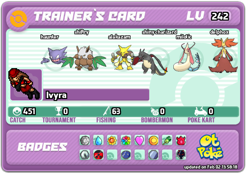 Ivyra Card otPokemon.com