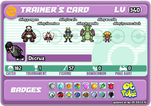 Dscruz Card otPokemon.com