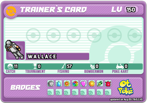 W A L L A C E Card otPokemon.com