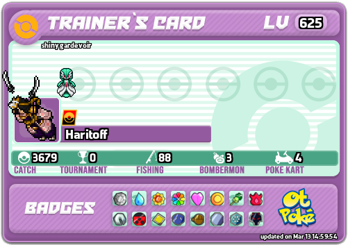 Haritoff Card otPokemon.com