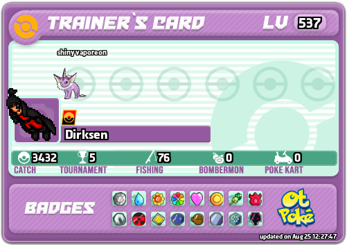 Dirksen Card otPokemon.com