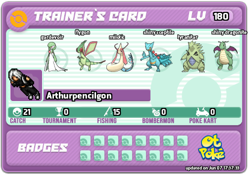 Arthurpencilgon Card otPokemon.com