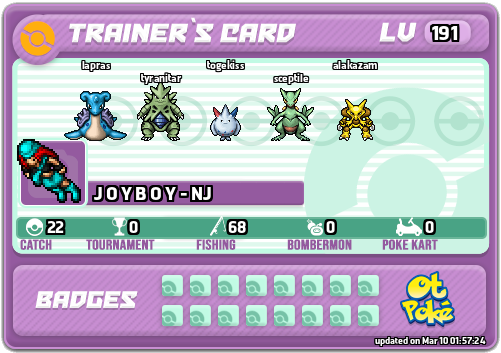 J O Y B O Y - NJ Card otPokemon.com