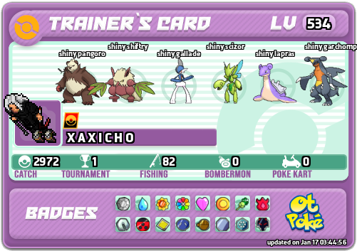 X A X I C H O Card otPokemon.com