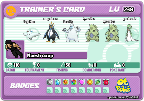 Naestroxxp Card otPokemon.com