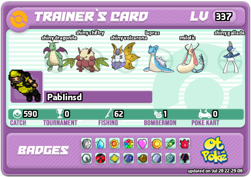 Pablinsd Card otPokemon.com