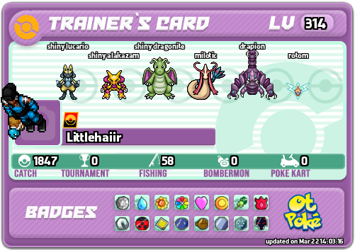 Littlehaiir Card otPokemon.com
