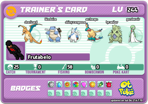Frutabelo Card otPokemon.com