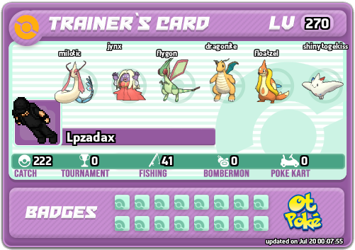 Lpzadax Card otPokemon.com
