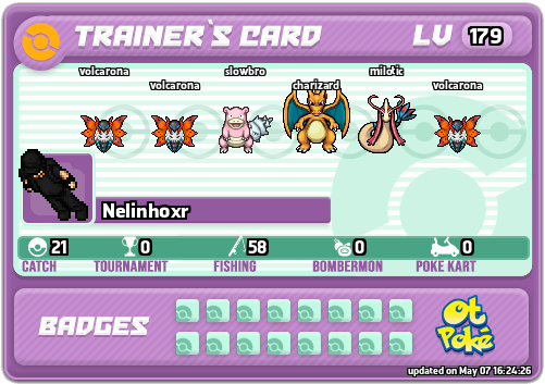 Nelinhoxr Card otPokemon.com