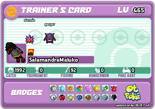 SalamandraMaluko Card otPokemon.com