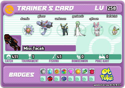 Miss Tacak Card otPokemon.com