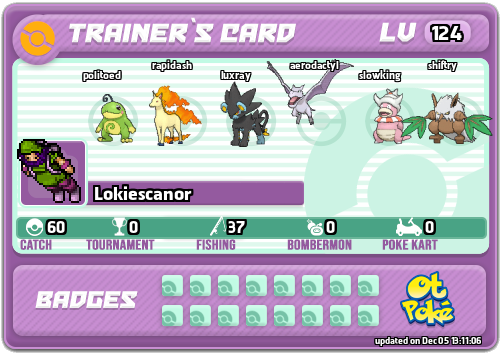 Lokiescanor Card otPokemon.com