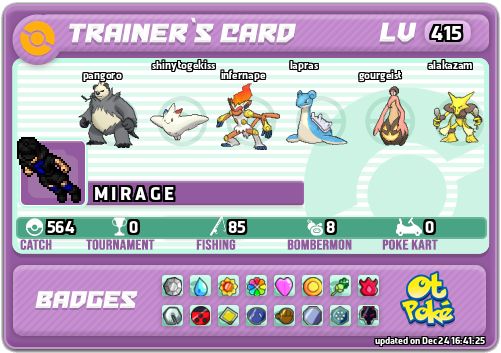 M I R A G E Card otPokemon.com