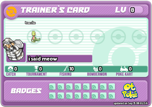 i said meow Card otPokemon.com
