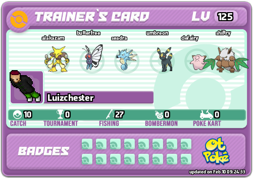 Luizchester Card otPokemon.com