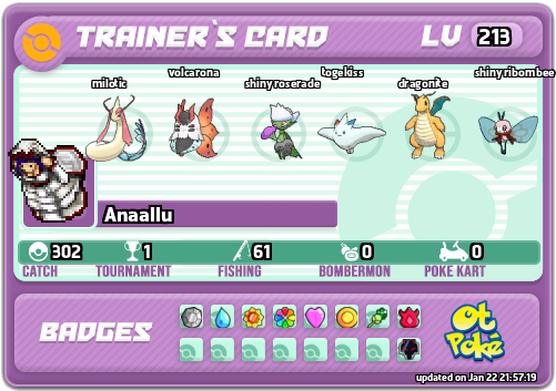 Anaallu Card otPokemon.com