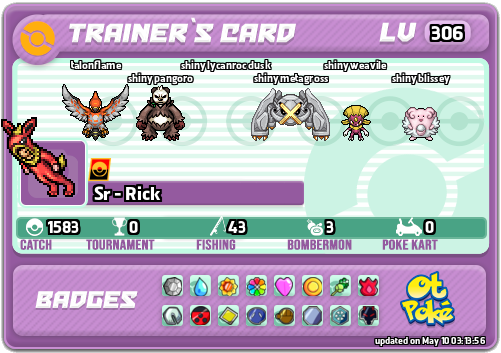 Sr - Rick Card otPokemon.com