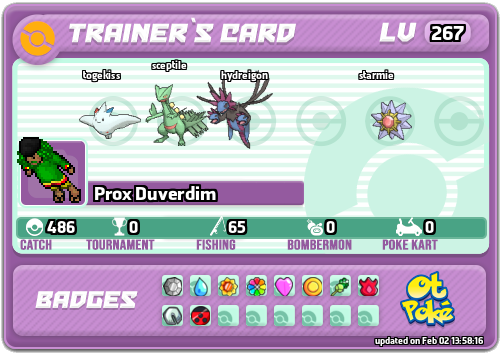 Prox Duverdim Card otPokemon.com