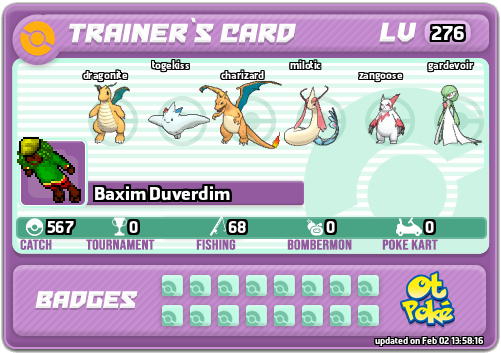 Baxim Duverdim Card otPokemon.com