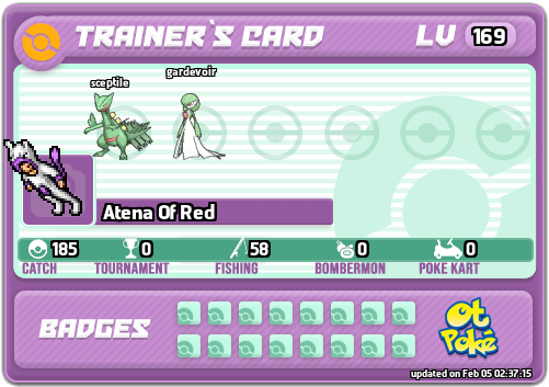 Atena Of Red Card otPokemon.com
