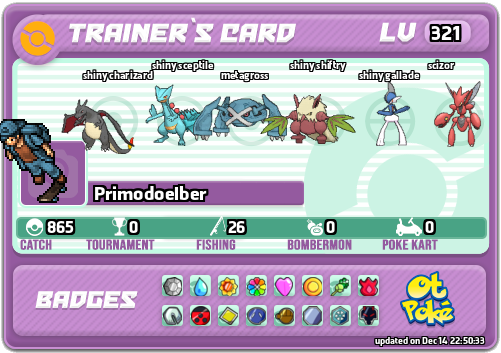Primodoelber Card otPokemon.com