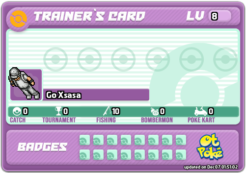 Go Xsasa Card otPokemon.com