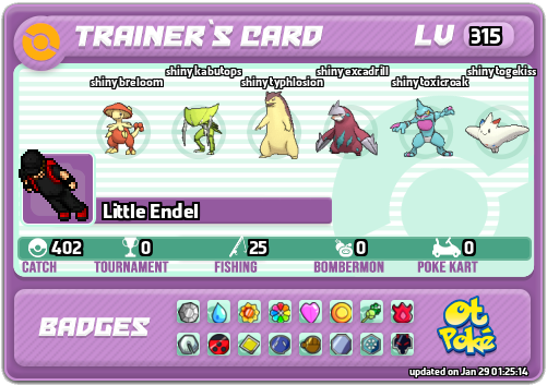 Little Endel Card otPokemon.com