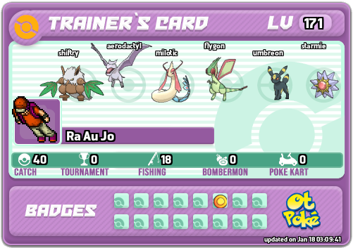 Ra Au Jo Card otPokemon.com