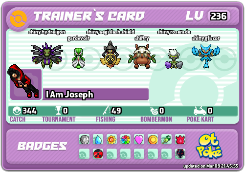 I Am Joseph Card otPokemon.com