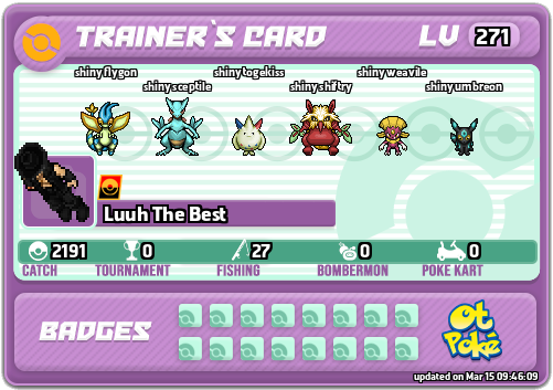 Luuh The Best Card otPokemon.com