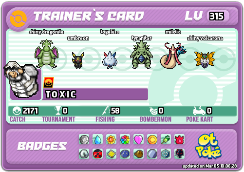 T O X I C Card otPokemon.com