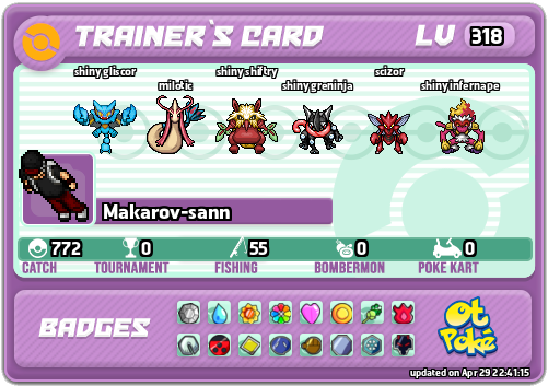 Makarov-sann Card otPokemon.com