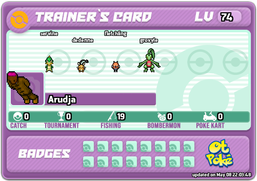 Arudja Card otPokemon.com