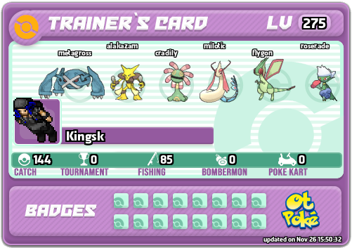 Kingsk Card otPokemon.com