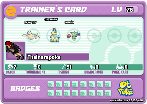 Thainarapoke Card otPokemon.com