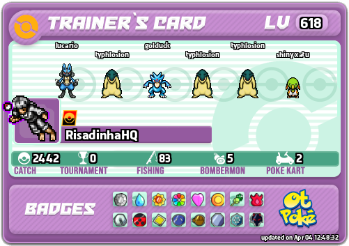 RisadinhaHQ Card otPokemon.com