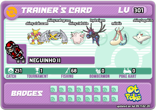 NEGUINHO II Card otPokemon.com