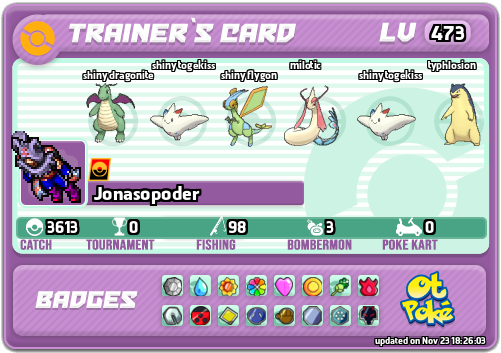 Jonasopoder Card otPokemon.com