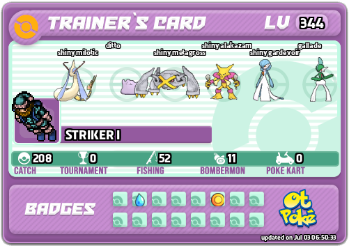 STRIKER I Card otPokemon.com
