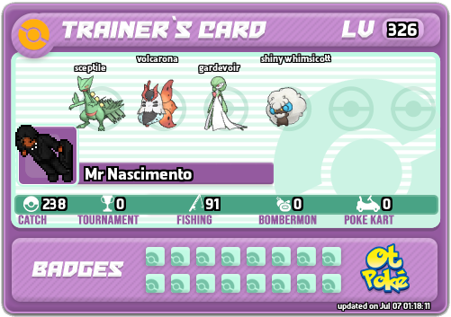 Mr Nascimento Card otPokemon.com