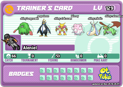 Aleniel Card otPokemon.com