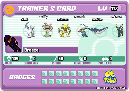 Breeze Card otPokemon.com