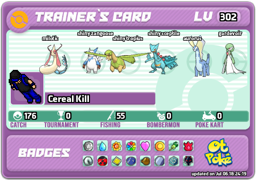 Cereal Kill Card otPokemon.com